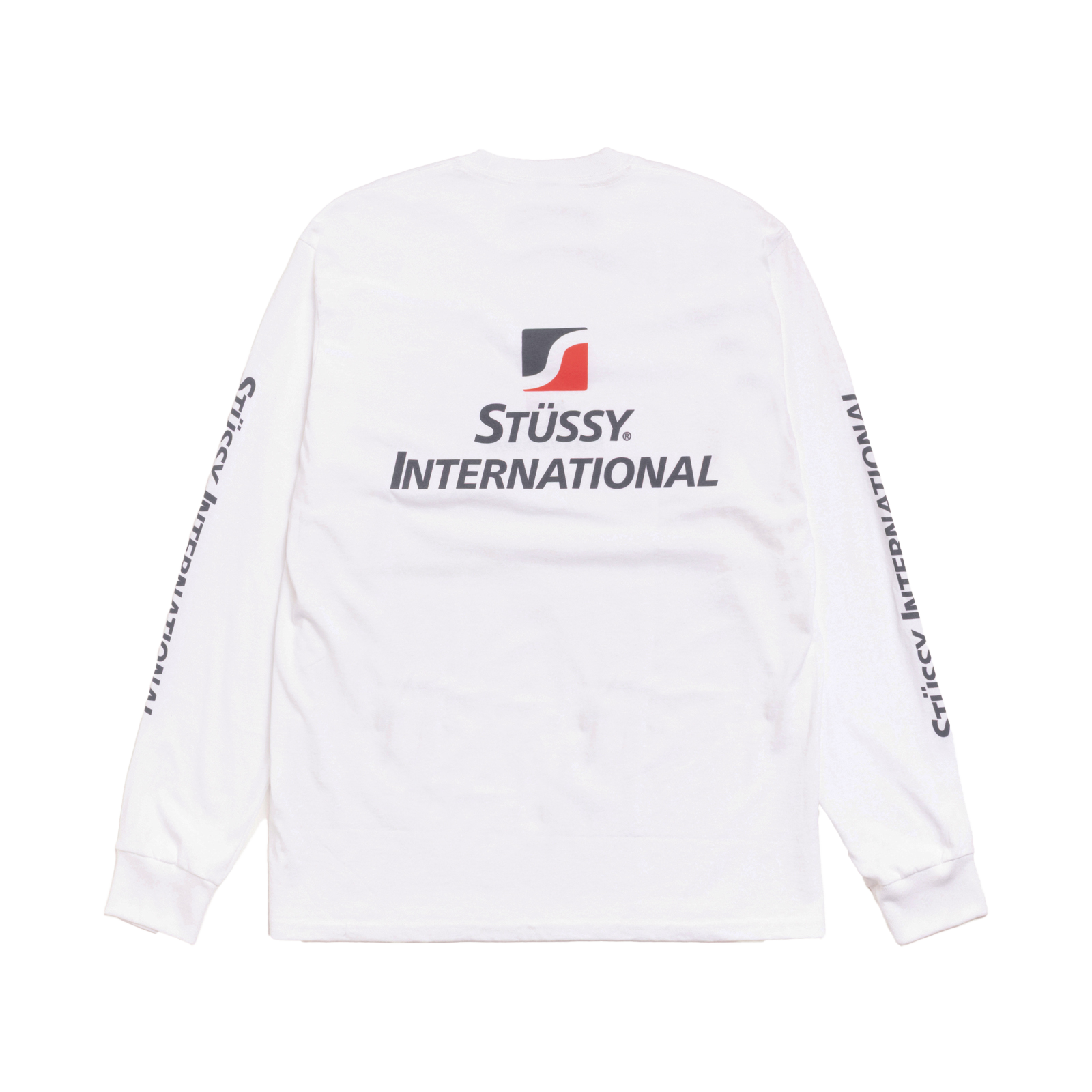 STUSSY: Stussy International Ls Tee (Whit) | DSMG E-SHOP STUSSY: Stussy International Ls Tee (Whit) | DSMG E-SHOP