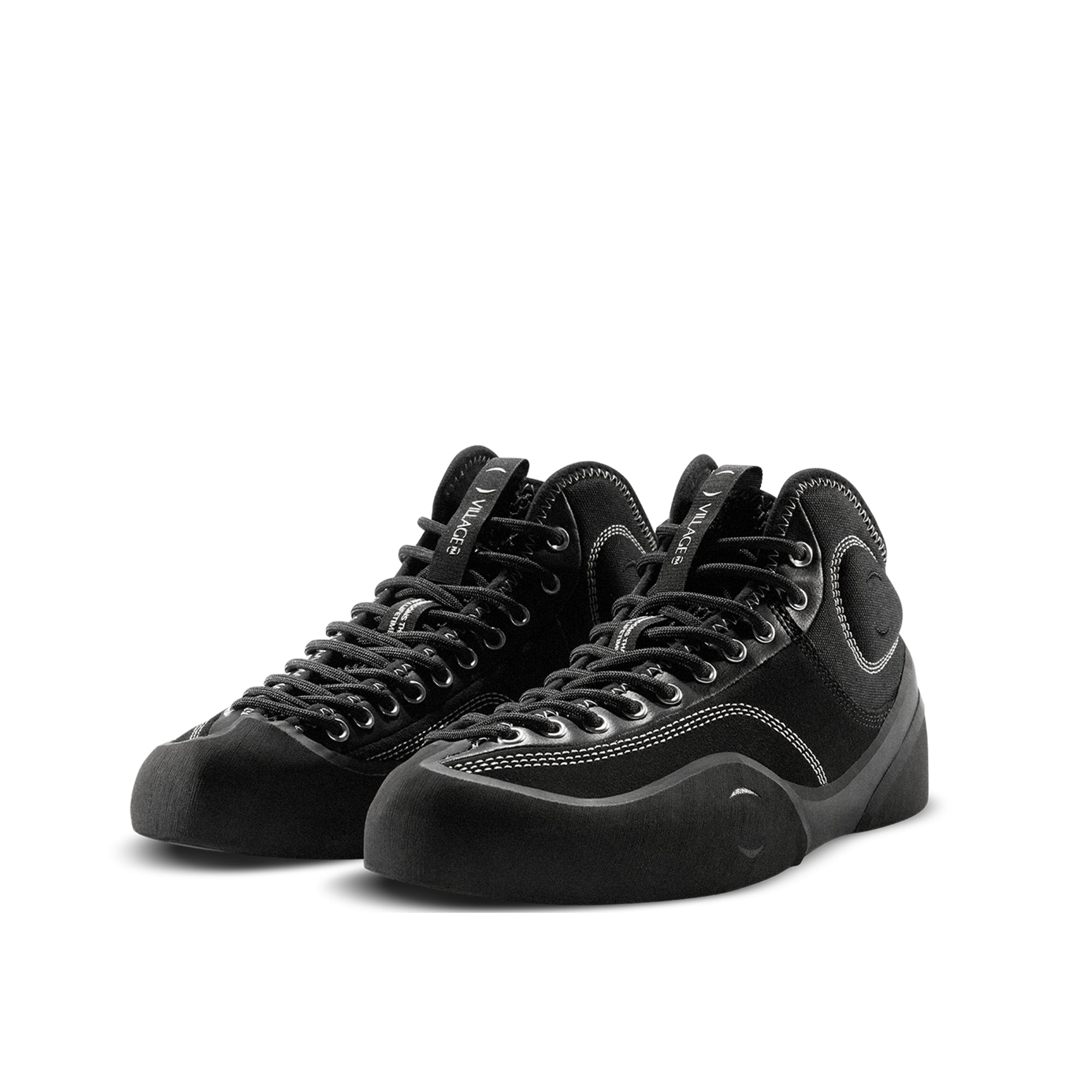 VILLAGE PM: 1Pm Mid (Black / Natural Black) | DSMG E-SHOP