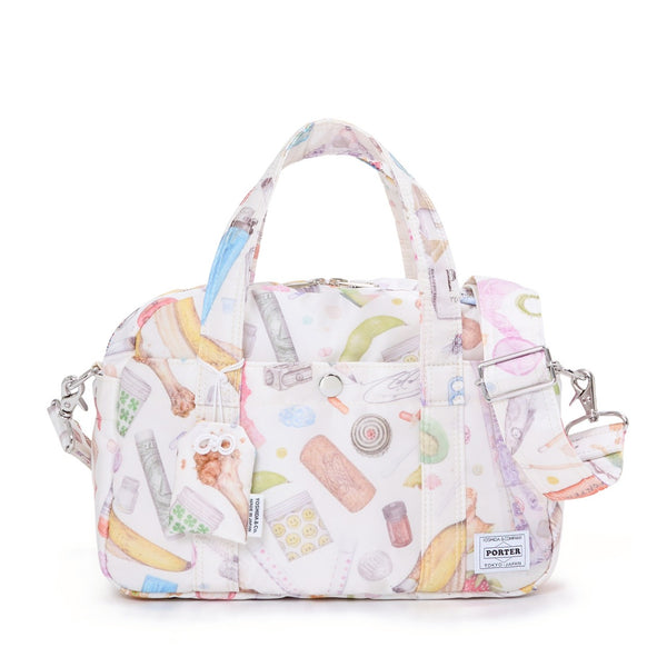 PORTER - Aurel Schmidt x Porter 2Way Madison Bag - (White)