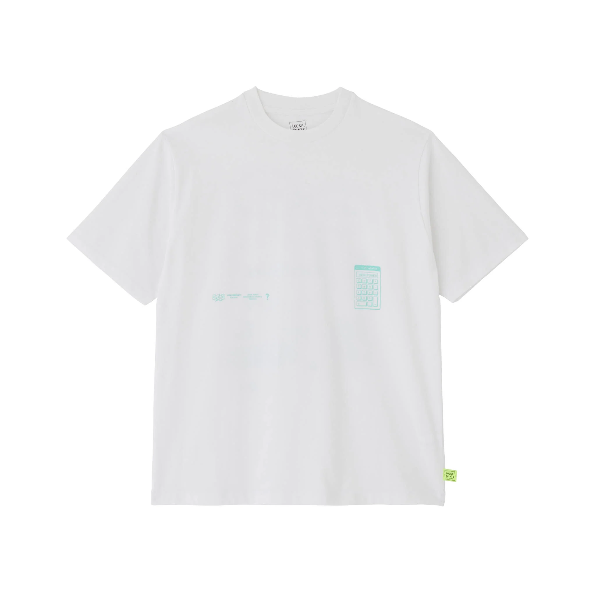 LOOSEJOINTS - Let’S Get Physical!' S/S Tee - (White) view 1