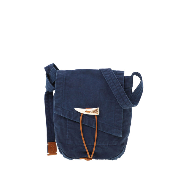 LUGGAGE LABEL - True Blue Flap Shoulder Bag - (Blue)