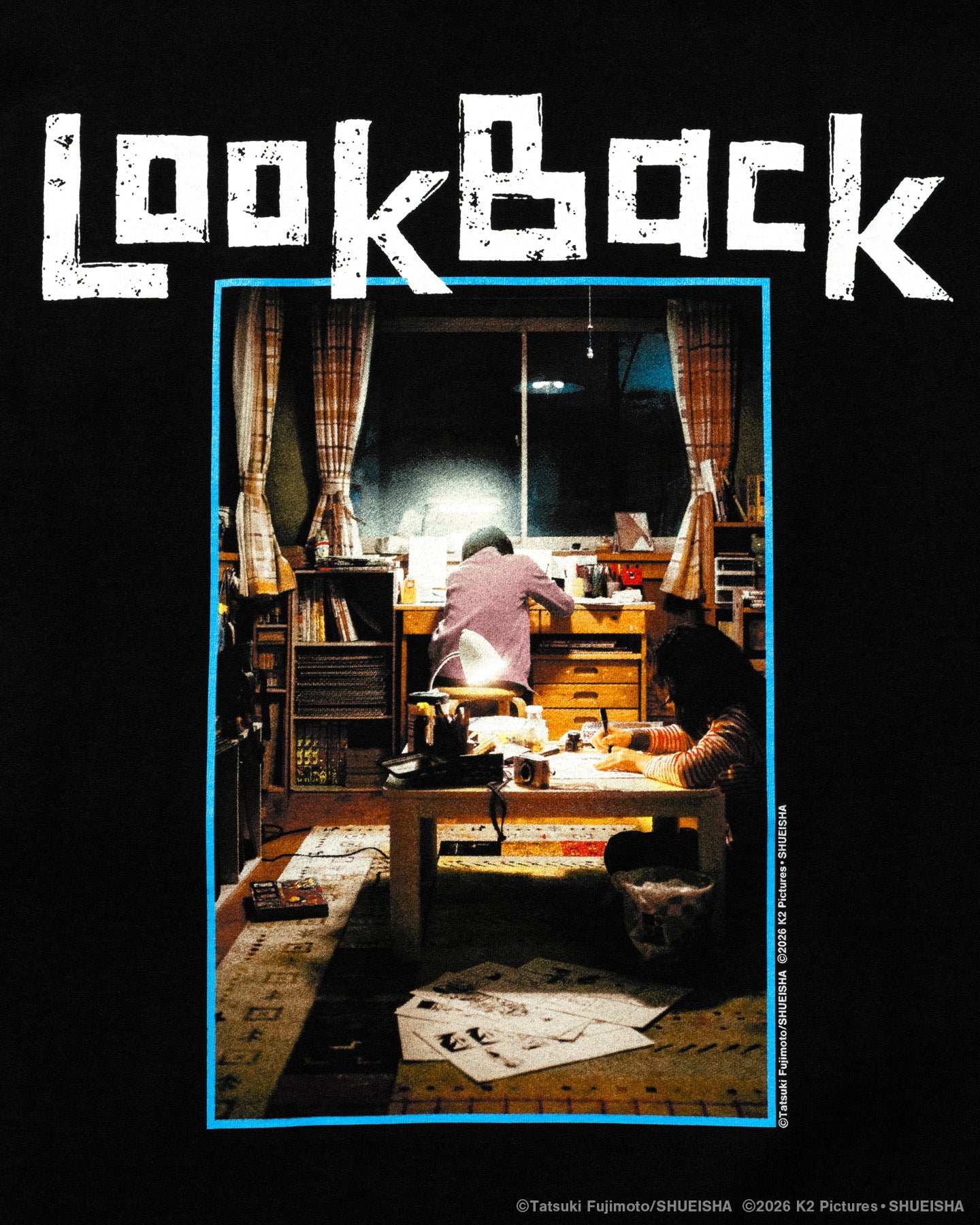ルックバック messa look back tシャツ　geeks rule Geeks Rule: × Lookback Print Tee (Black) | DSMG E-SHOP