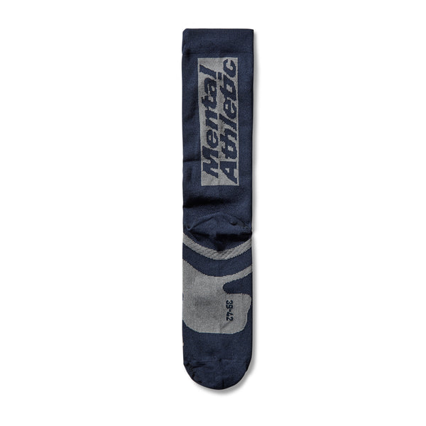 MENTAL ATHLETIC x ROA - Roa X Mental Athletic Bones Mid Socks - (Ple0001)
