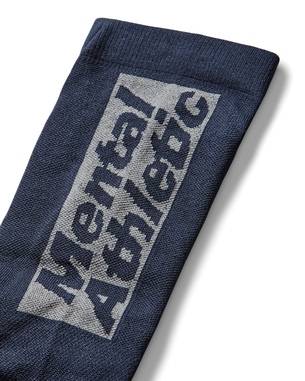 MENTAL ATHLETIC x ROA - Roa X Mental Athletic Bones Mid Socks - (Ple0001)