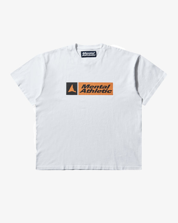 MENTAL ATHLETIC X ROA - Roa X Mental Athletic  Logo T-Shirt - (Wht0034)