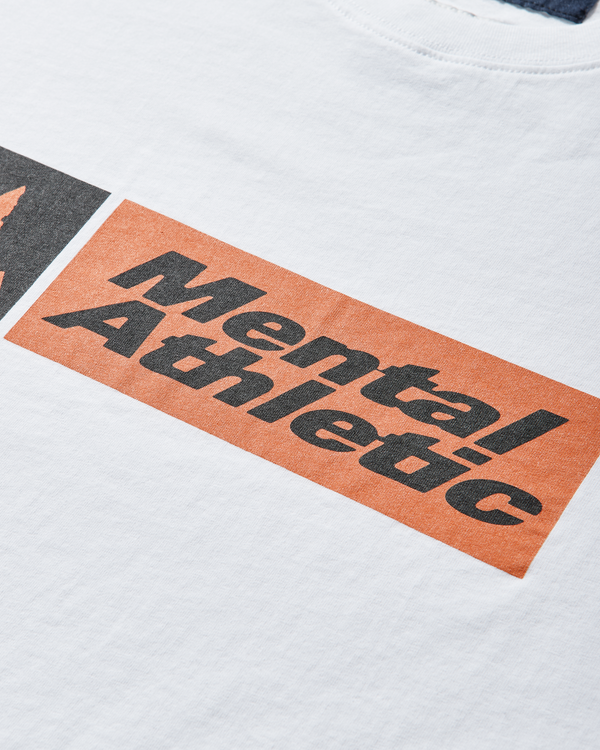 MENTAL ATHLETIC X ROA - Roa X Mental Athletic  Logo T-Shirt - (Wht0034)