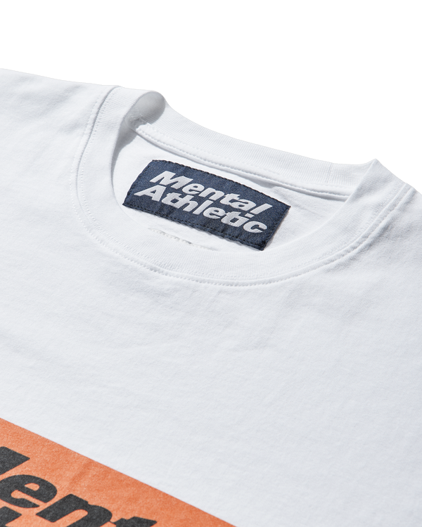 MENTAL ATHLETIC X ROA - Roa X Mental Athletic  Logo T-Shirt - (Wht0034)