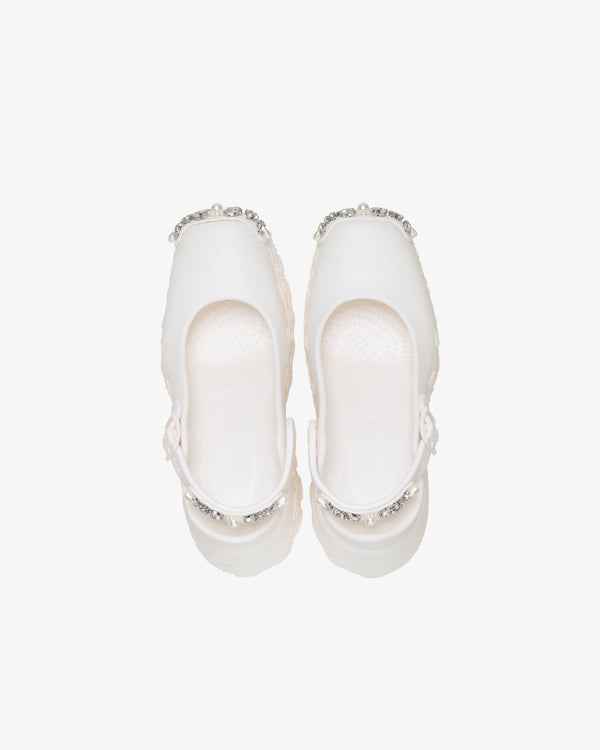 SIMONE ROCHA X CROCS - SR X Crocs Ballerina Platform - (White)
