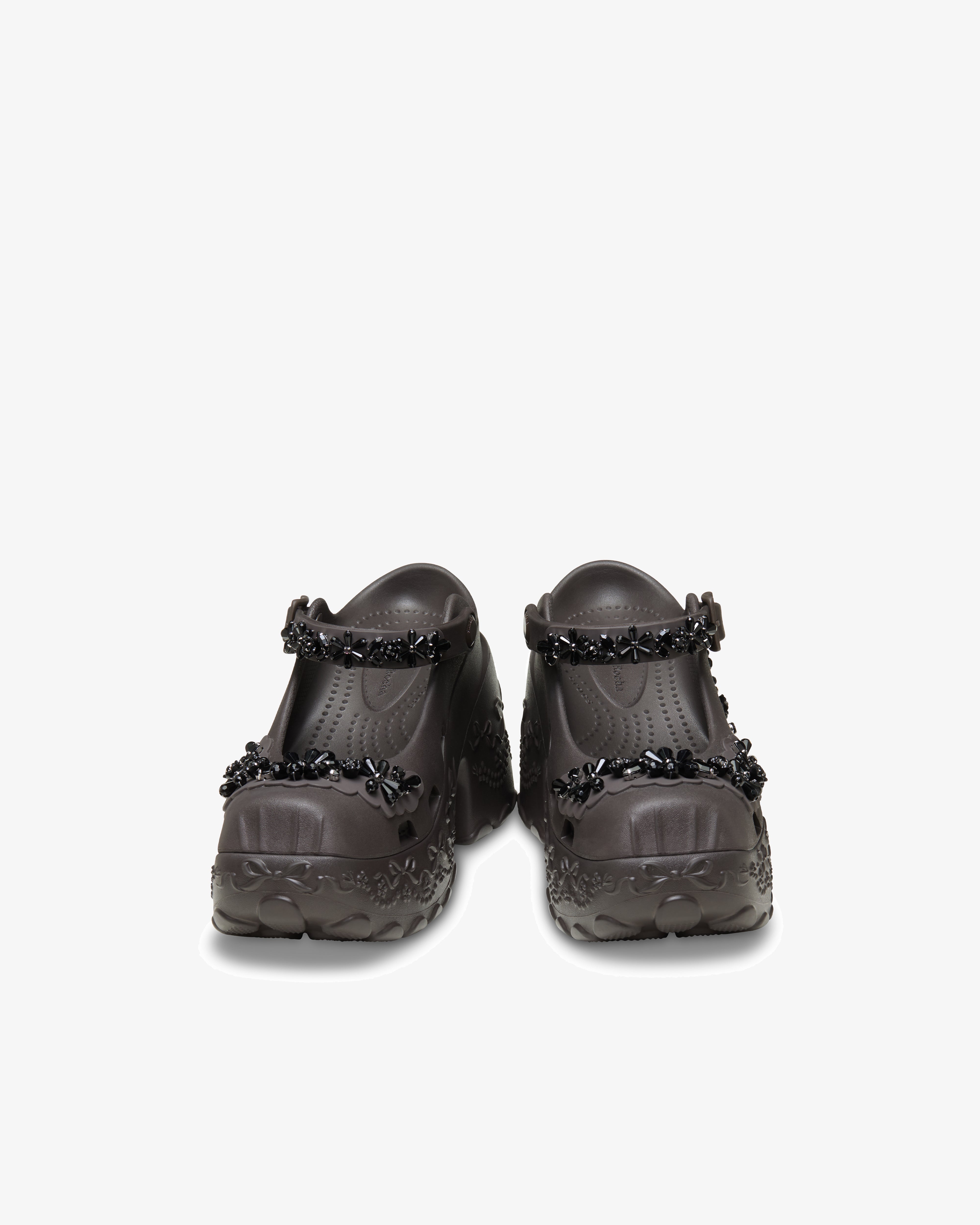 靴 SIMONE ROCHA X CROCS Ballerina Platform SIMONE ROCHA X CROCS: Ballerina Platform (Espresso) | DSMG E-SHOP