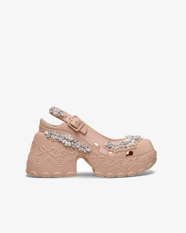 SIMONE ROCHA X CROCS - Ballerina Platform  - (Pink Caramel)