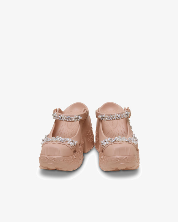 SIMONE ROCHA X CROCS - Ballerina Platform  - (Pink Caramel)