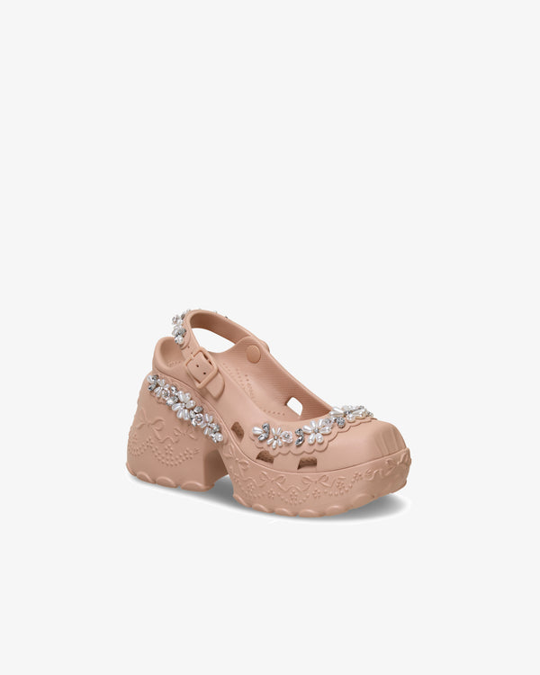 SIMONE ROCHA X CROCS - Ballerina Platform  - (Pink Caramel)