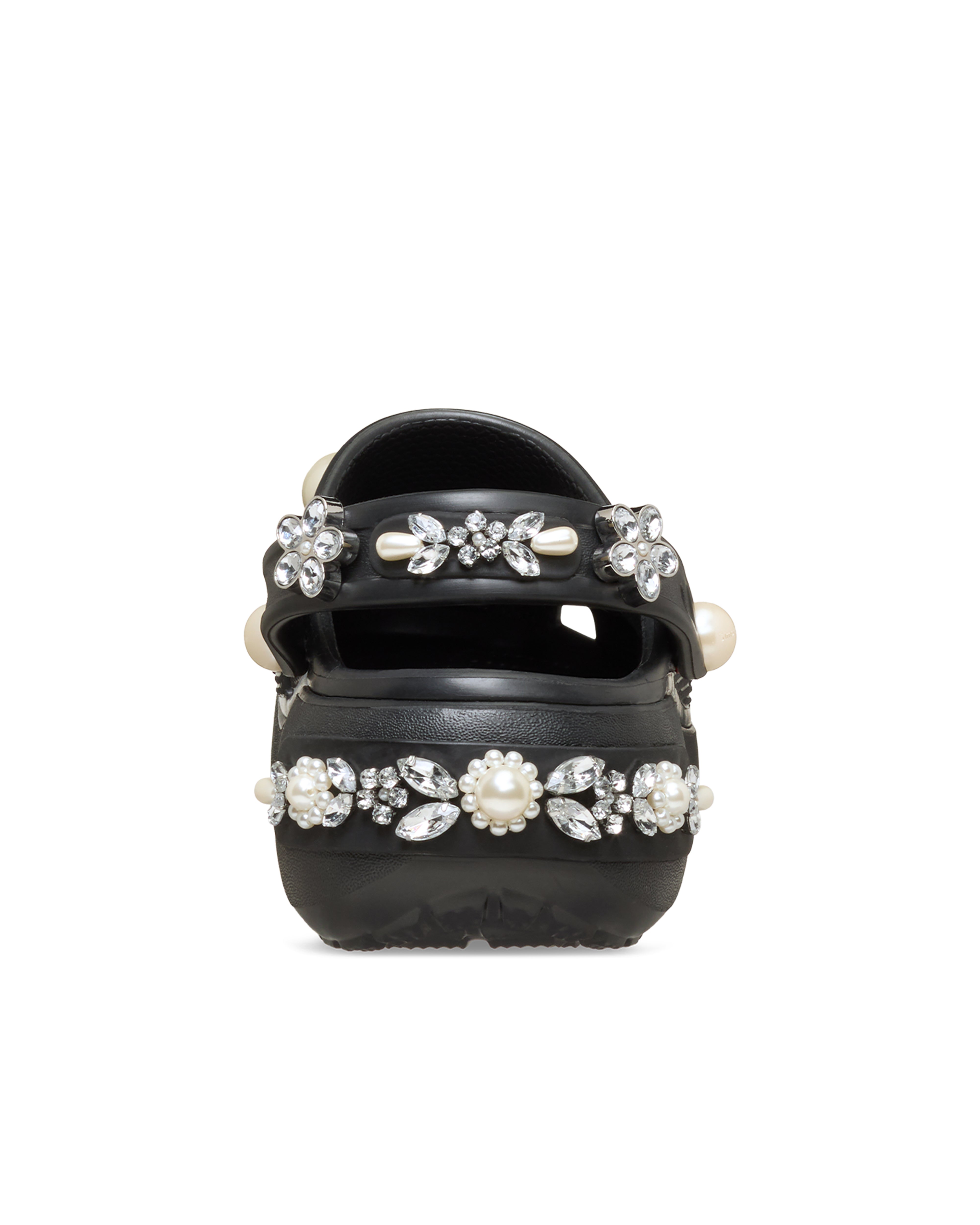 SIMONE ROCHA X CROCS: Simone Rocha X Crocs Platform (Black) | DSMG