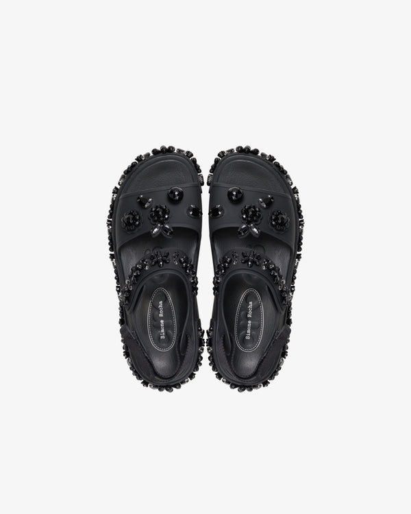 SIMONE ROCHA X CROCS - Soho Sandal  - (Black)