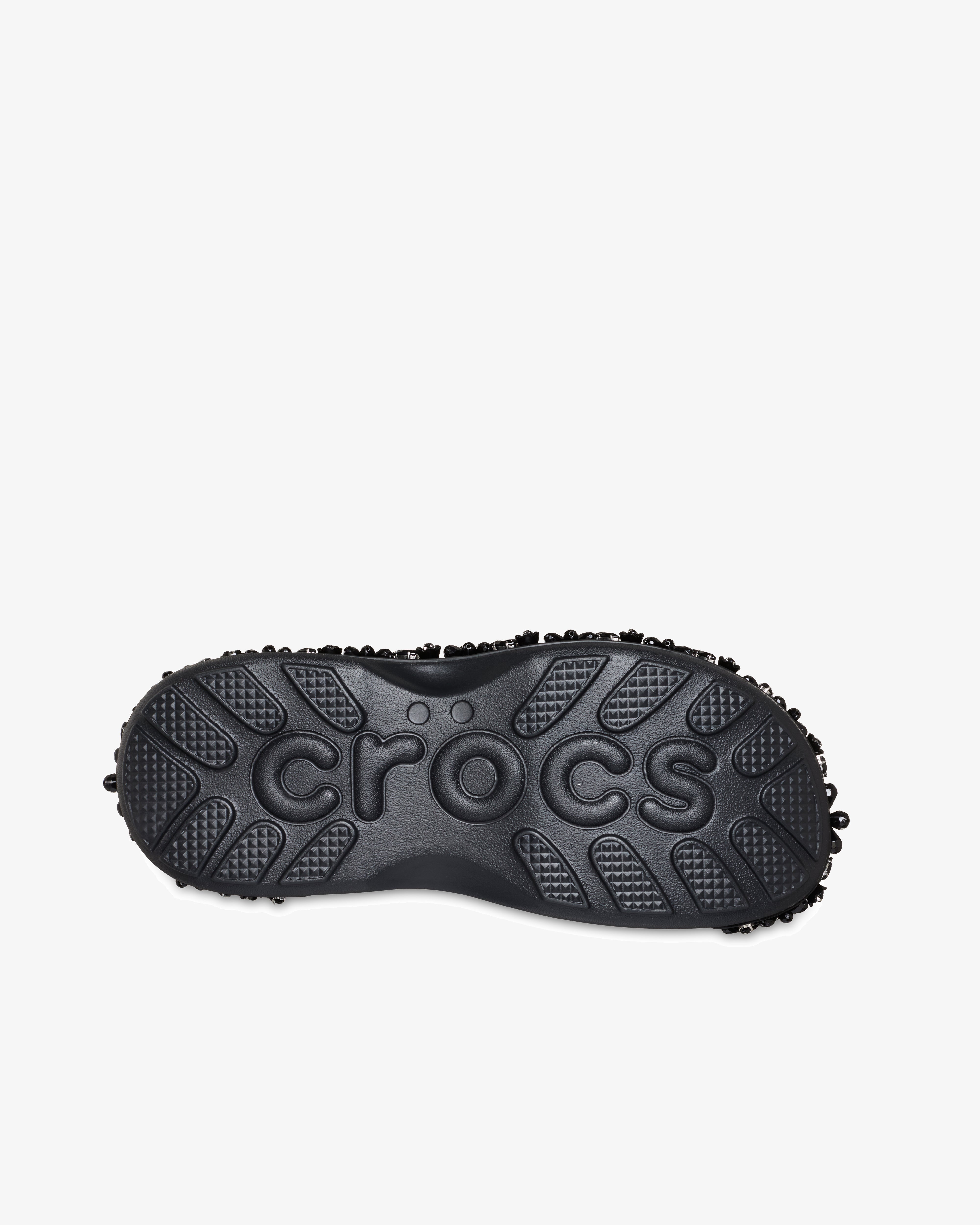 SIMONE ROCHA X CROCS: Soho Sandal (Black) | DSMG E-SHOP