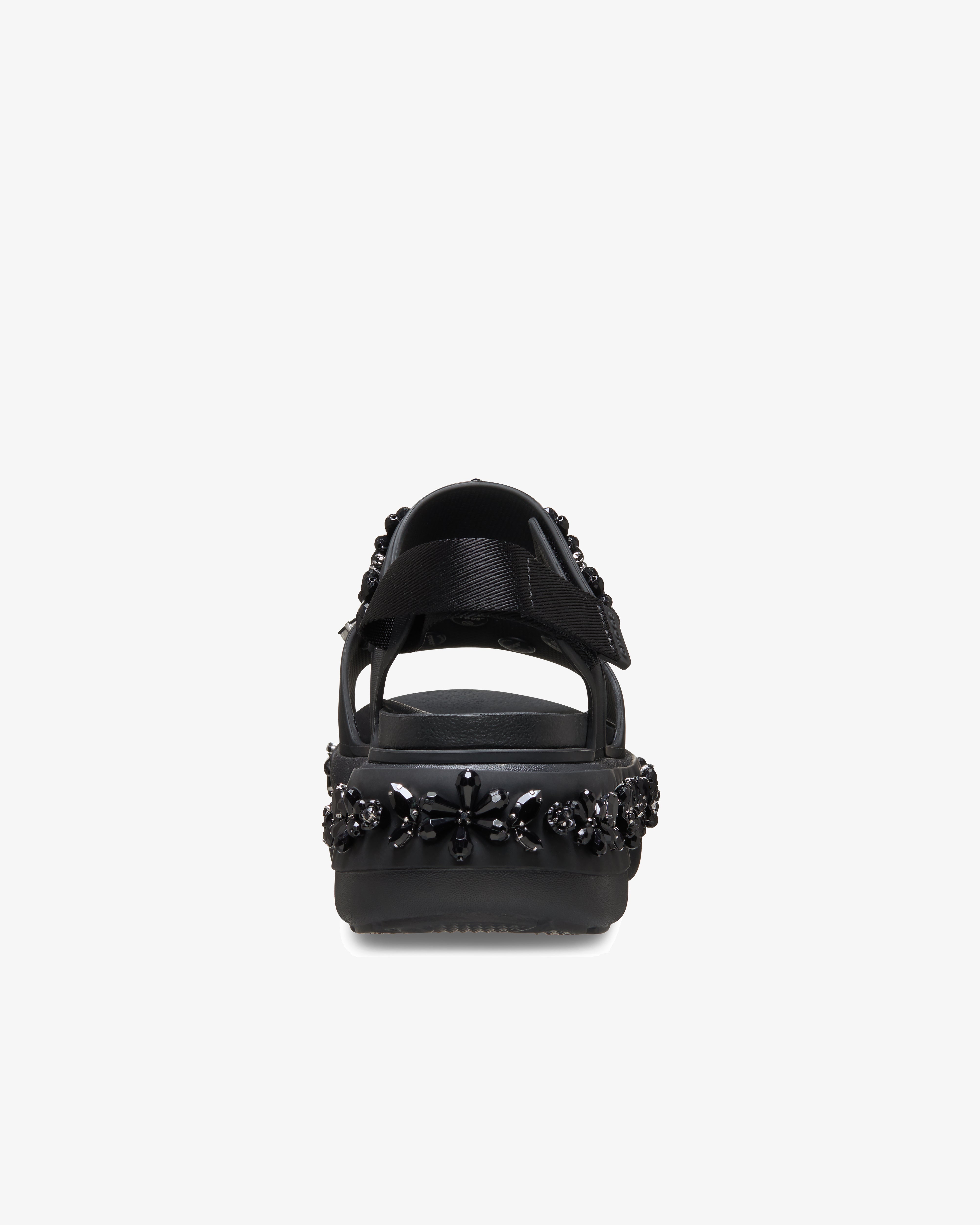 SIMONE ROCHA X CROCS: Soho Sandal (Black) | DSMG E-SHOP SIMONE ROCHA X CROCS: Soho Sandal (Black) | DSMG E-SHOP
