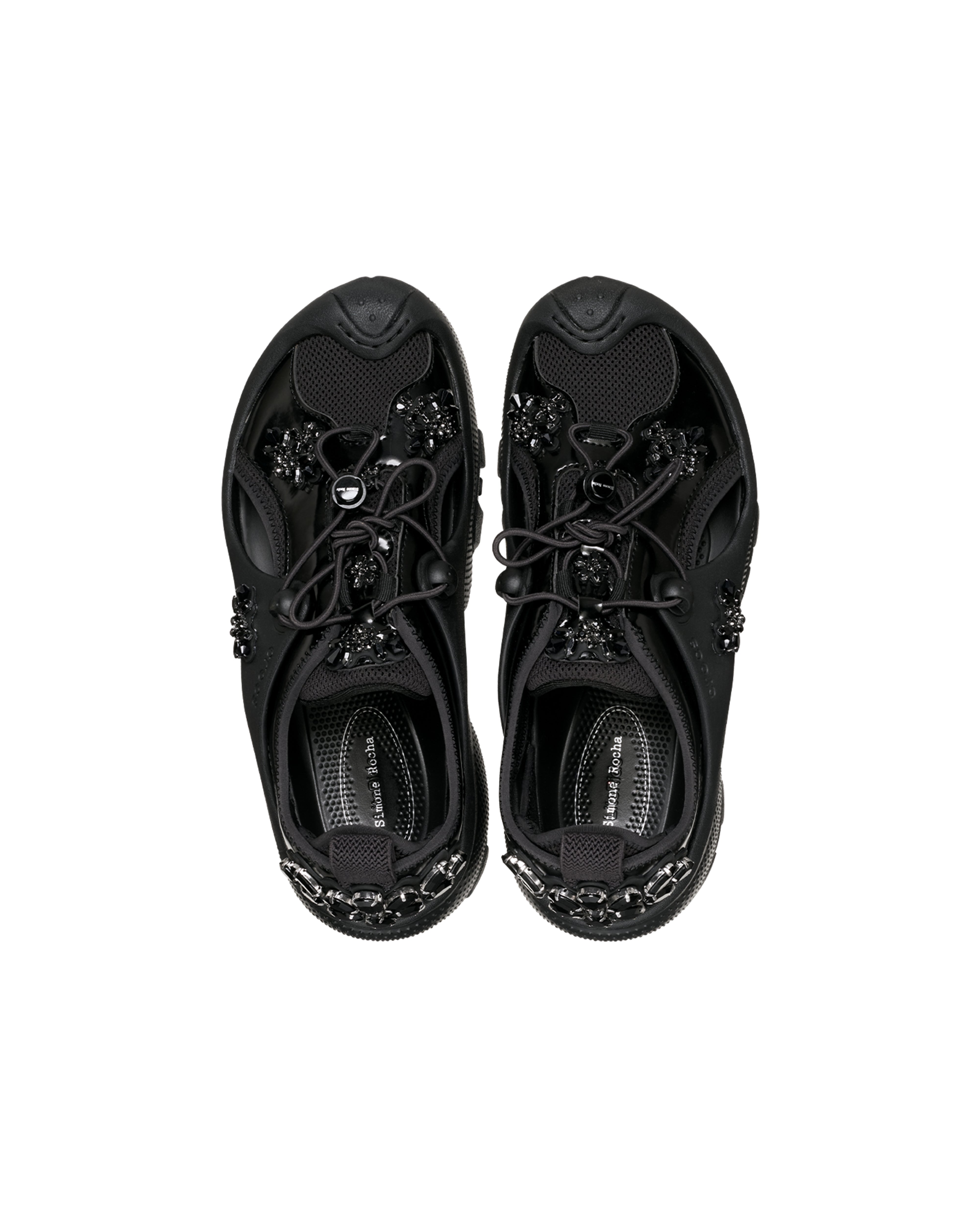 SIMONE ROCHA X CROCS: Simone Rocha X Crocstrailbreak (Black