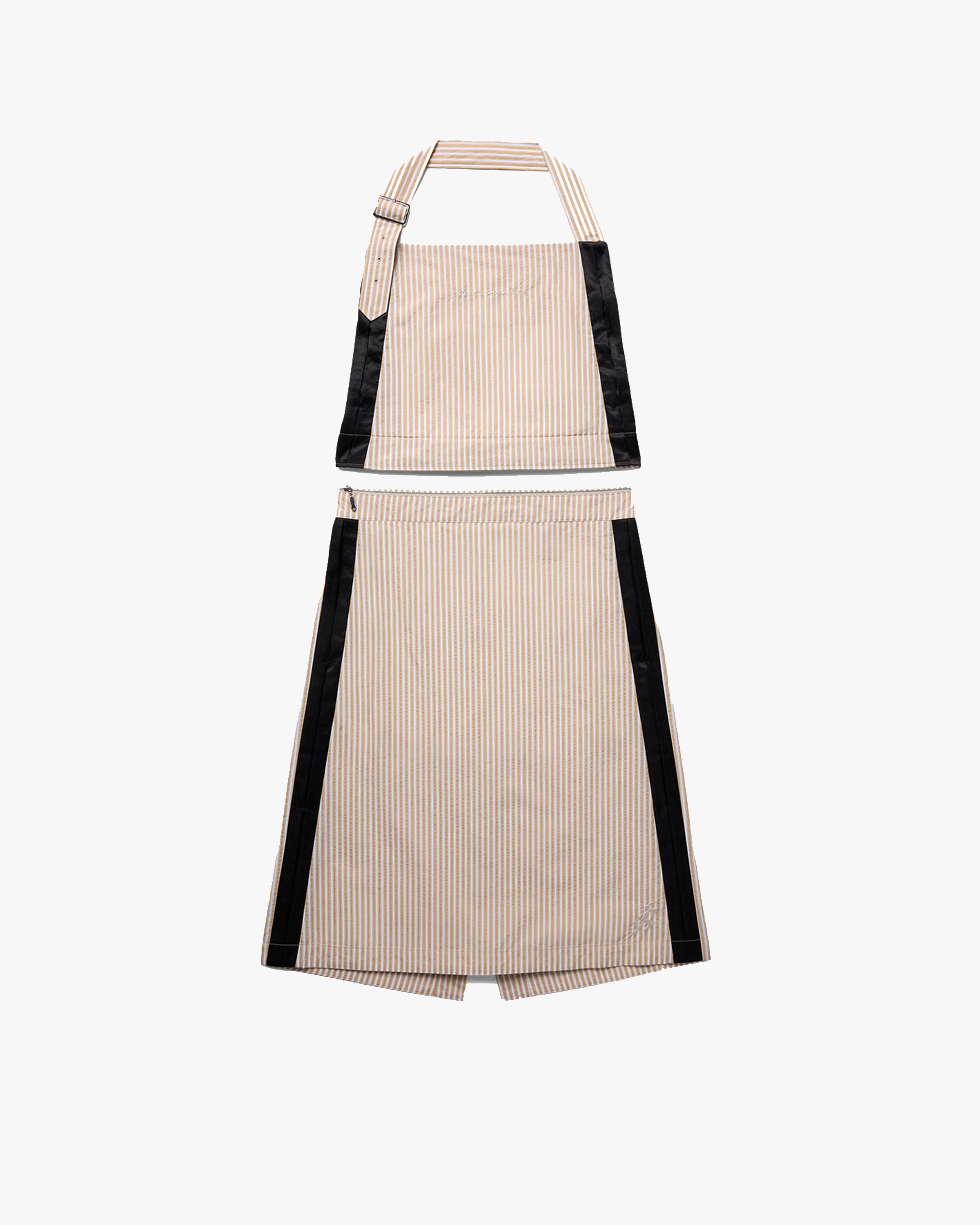 ASICS NOVALIS: Mirbelioids Apron (Brown Stripe) | DSMG E-SHOP