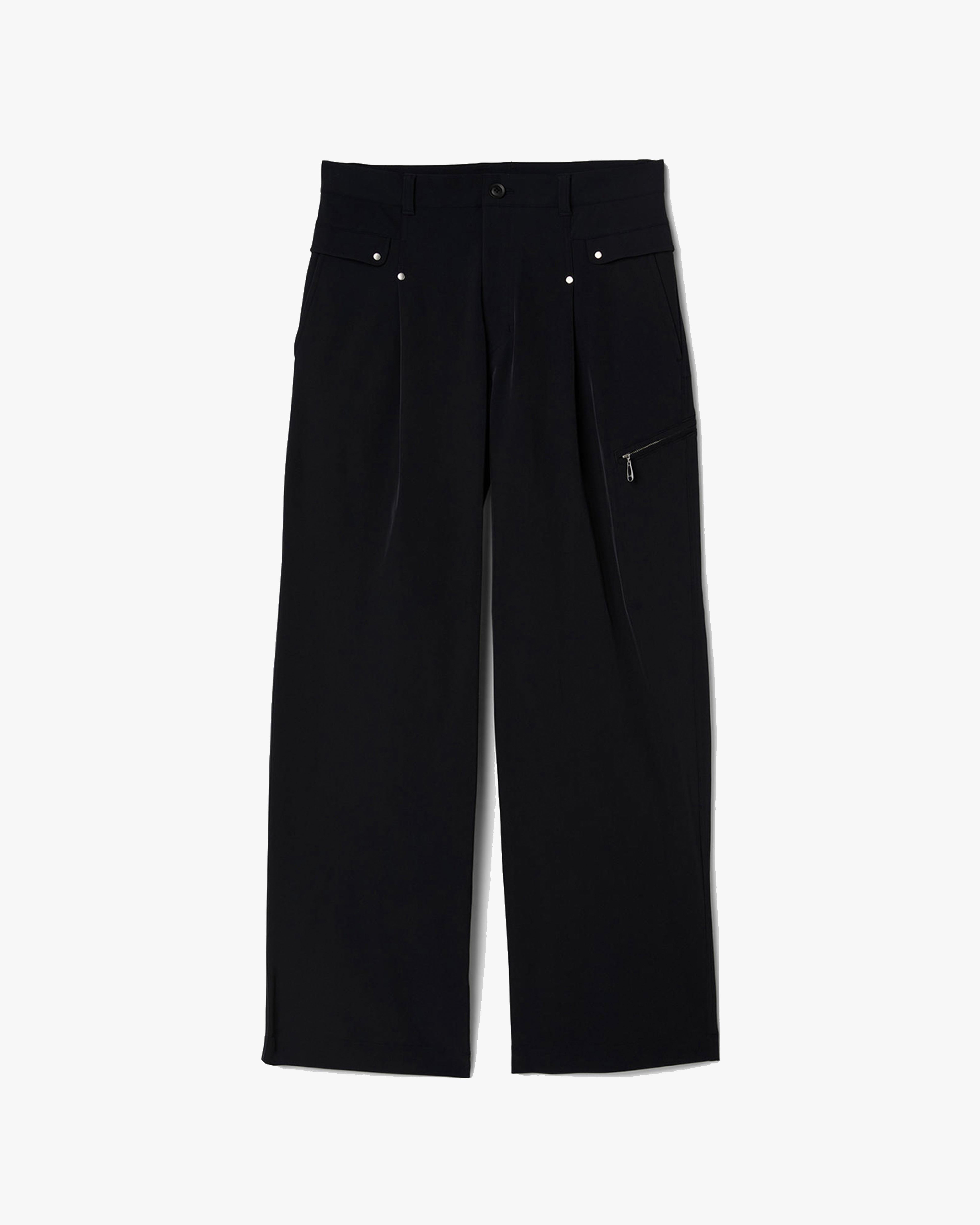 りー ASICS NOVALIS: Mirbelioids Cargo Trousers (Black) | DSMG E-SHOP