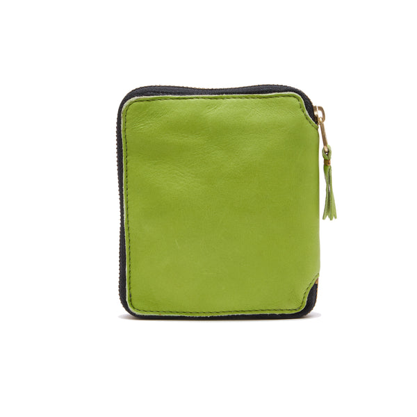 CDG WALLET - Washed Wallet - (8Z-Y021 Green)