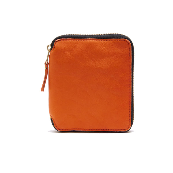 CDG WALLET - Washed Wallet - (8Z-Y021 Orange)
