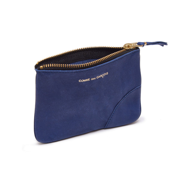 CDG WALLET - Washed Wallet - (8Z-Y081 Navy)
