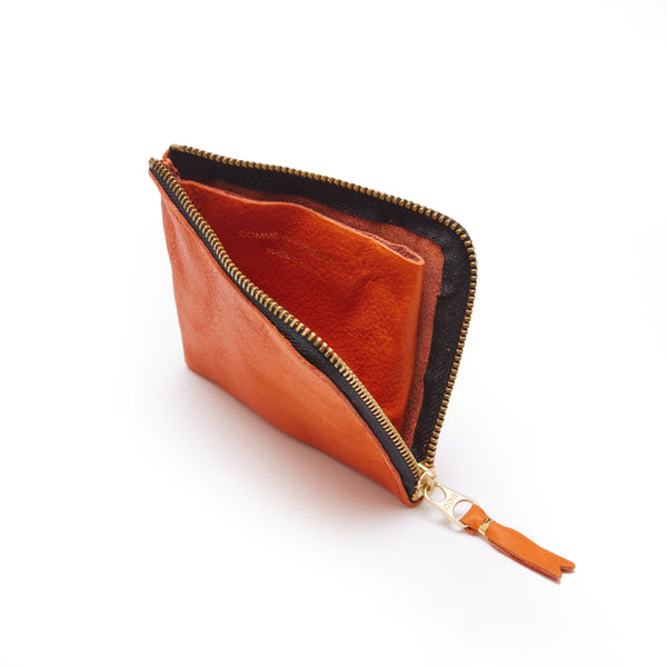 CDG WALLET - Washed Wallet - (8Z-Y031 Orange)