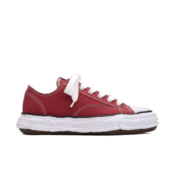 MAISON MIHARA YASUHIRO SNEAKER - Pts23 Canvas Low-Top - (Bordeaux)