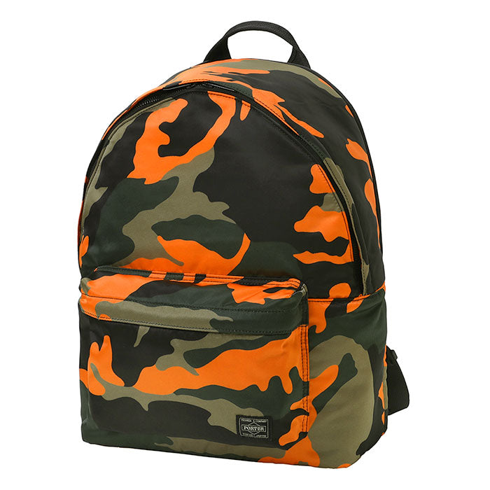 PORTER - Ps Camo Day Pack - (Woodland Orange) view 1
