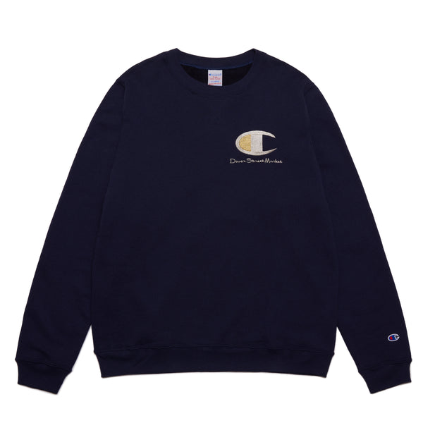 CHAMPION - Crew Neck Sweatshirt - (Navy)