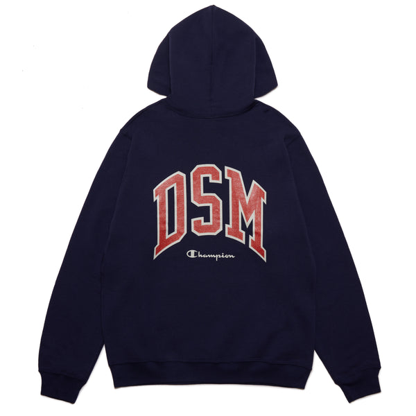 CHAMPION - Hooded Sweatshirt - (Navy)