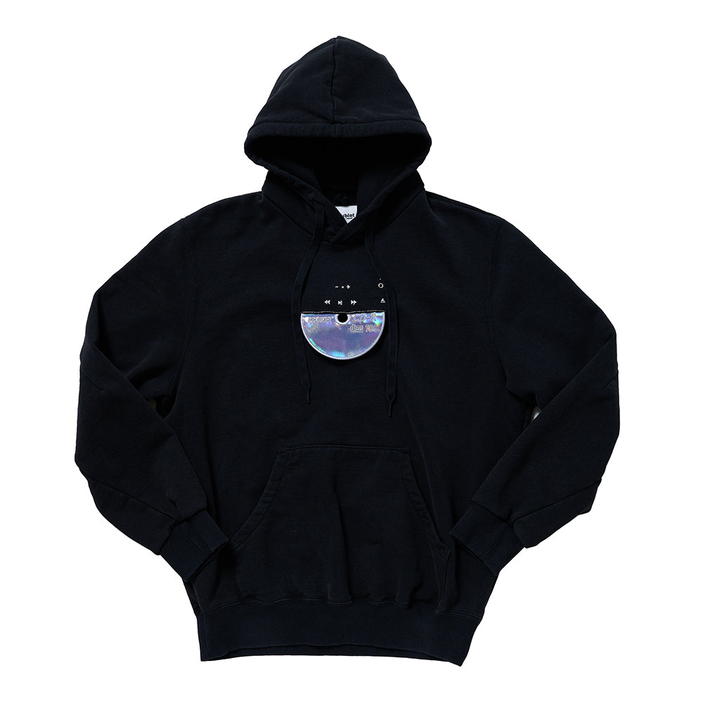 DOUBLET - Cd-Rembroideryhoodie - (Black) view 1