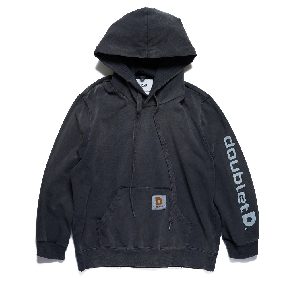 DOUBLET - Superstretchhoodie - (Black) view 1