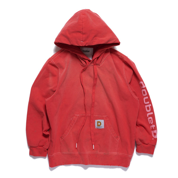 DOUBLET - Superstretchhoodie - (Red)
