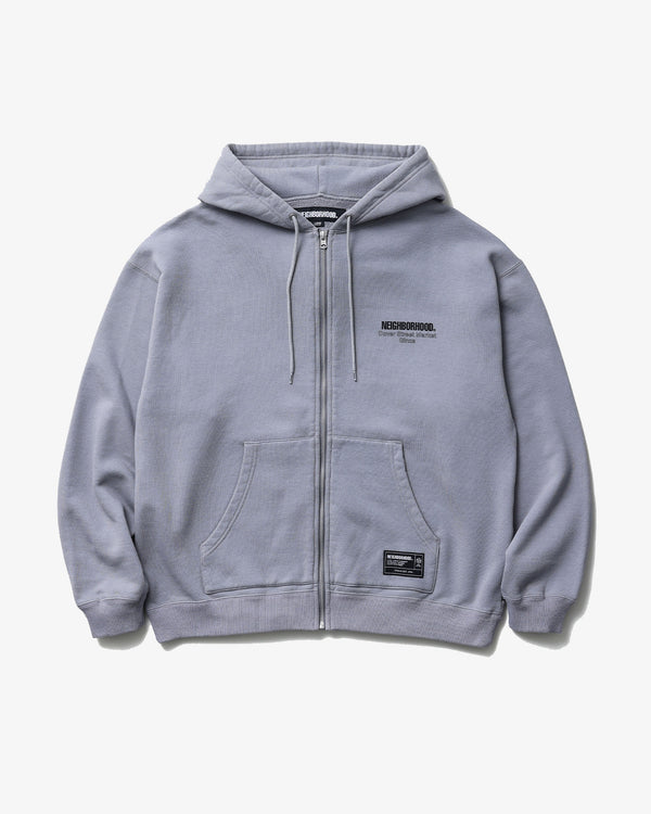 NEIGHBORHOOD - DSMG Sweat Zip Hoodie L/S - (Gray)