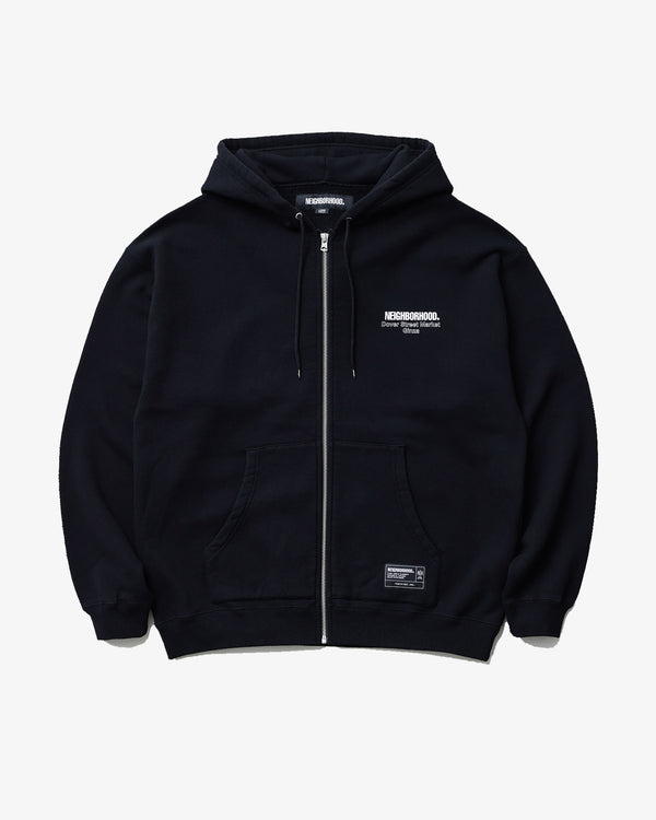 NEIGHBORHOOD - DSMG Sweat Zip Hoodie L/S - (Black)