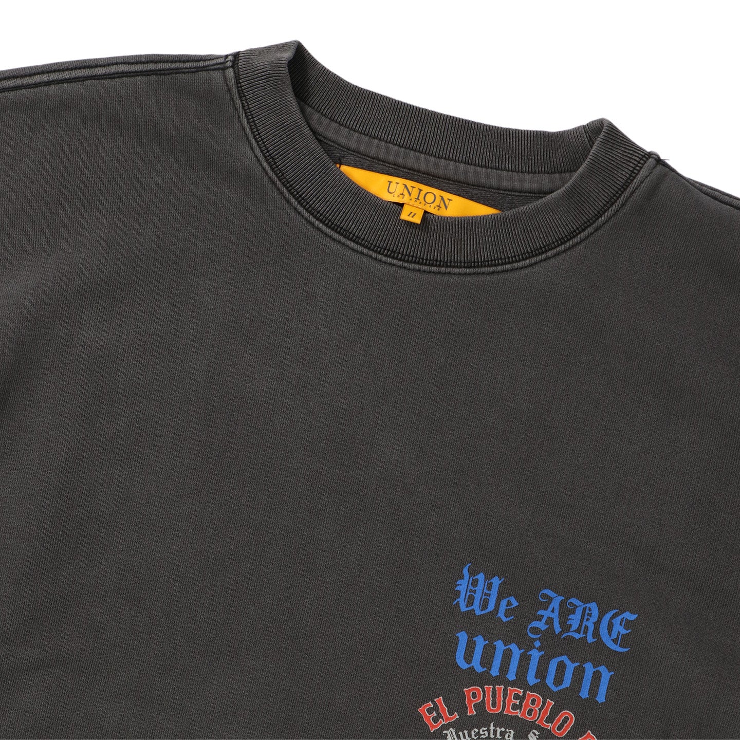 UNION - We Are Crewneck - (Vintage Black)  3, 