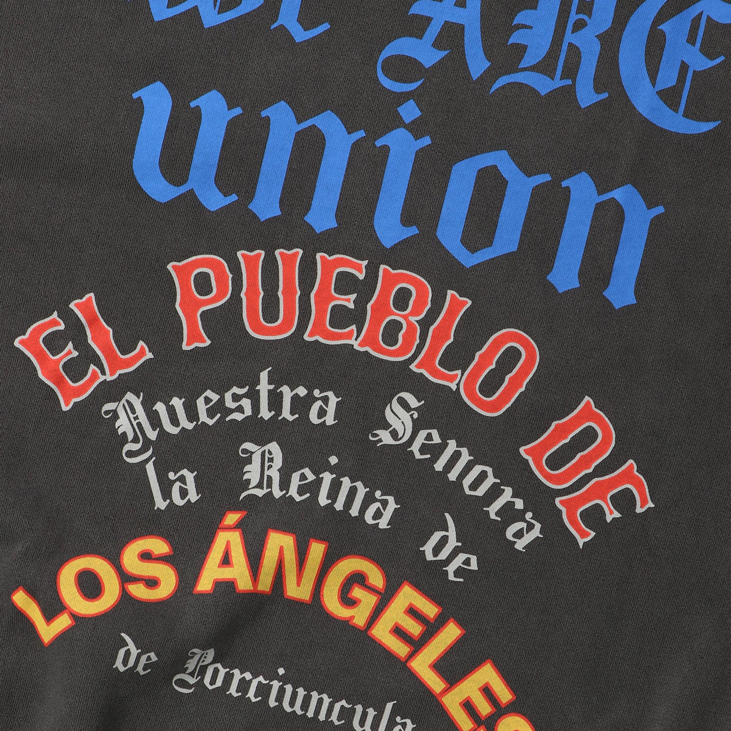 UNION - We Are Crewneck - (Vintage Black)  4, 