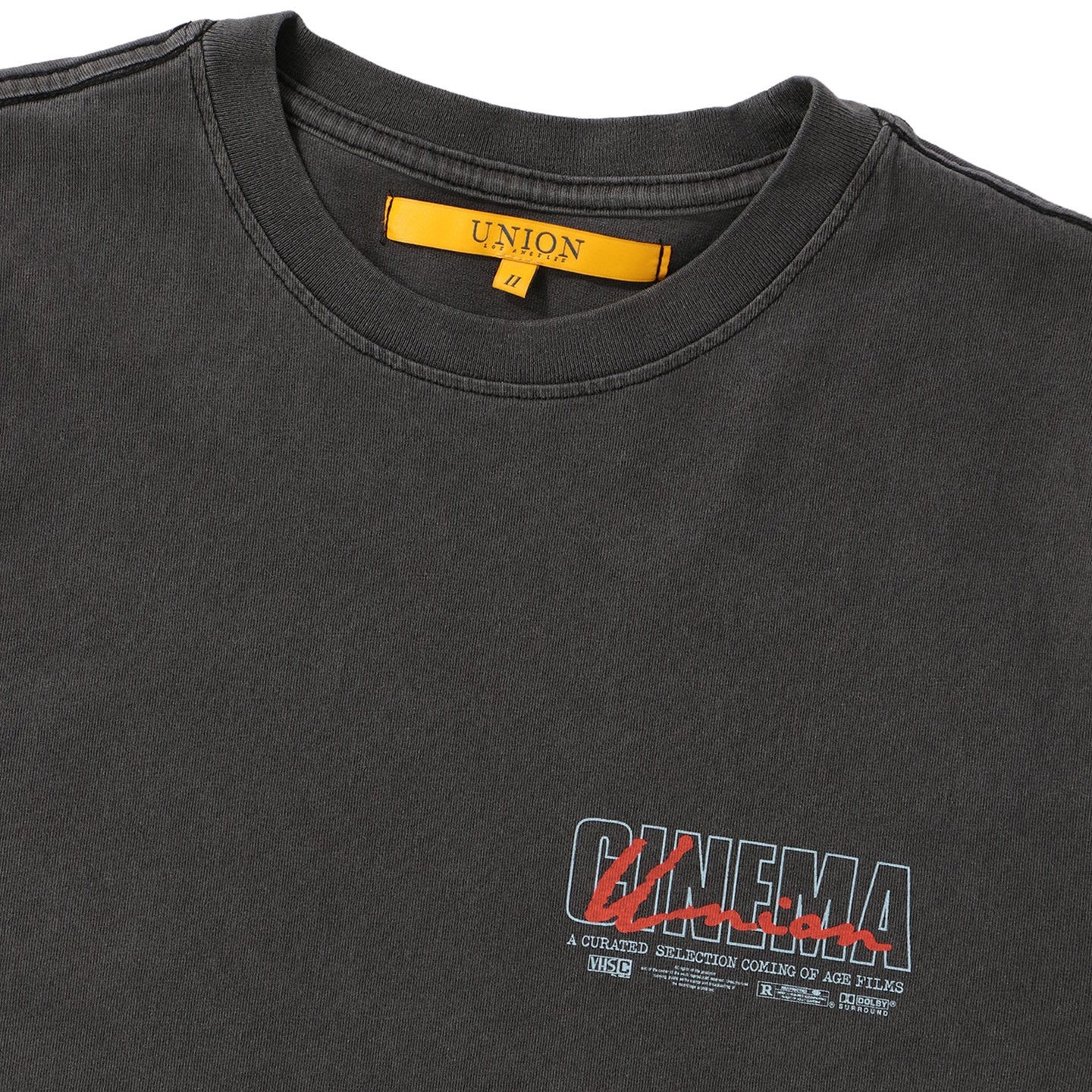 UNION HO - Broadcast Tee - (Vintage Black)  3, 