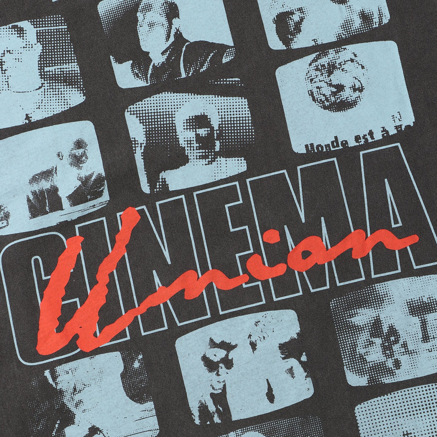 UNION HO - Broadcast Tee - (Vintage Black)  4, 