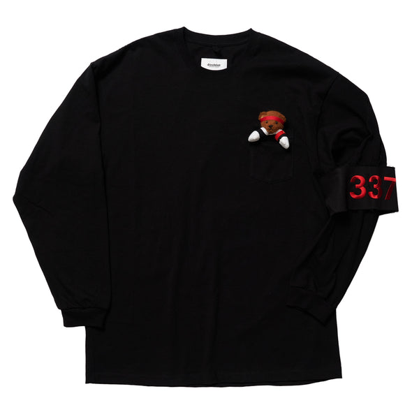 DOUBLET - Support Group Bear L/S T-Shirt - (Black)1