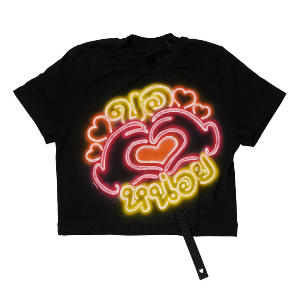 DOUBLET - Fan-Service Neon Paint T-Shirt - (Thai)1