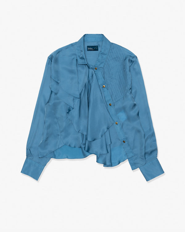 KOLOR L - Blouse - (Ash Blue)