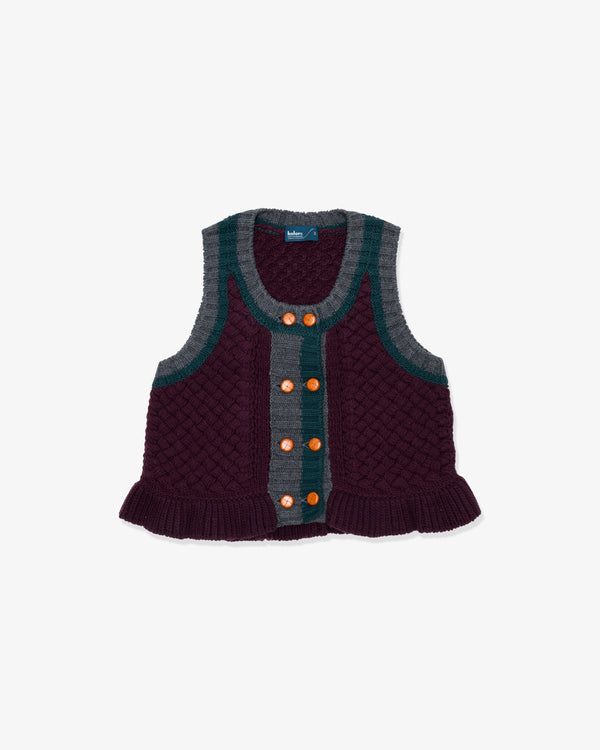 KOLOR L - Knit - (Bordeaux)