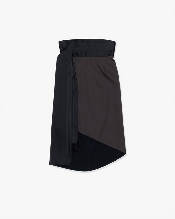 KOLOR L - Skirt - (Charcoal Gray)