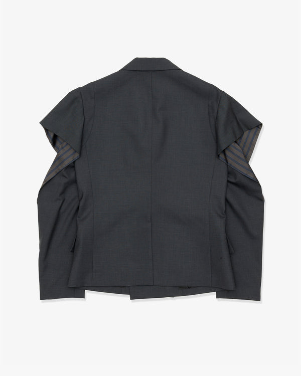 SACAI - Suiting Jacket - (Gray)