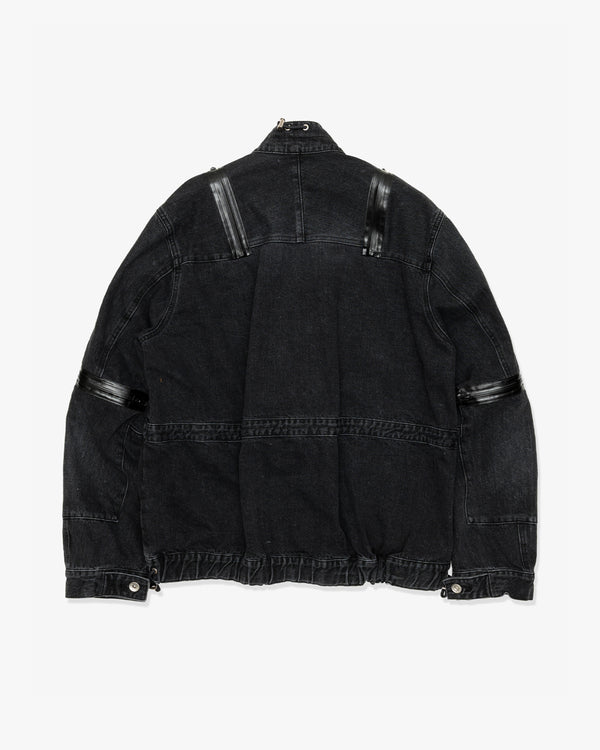 SACAI - Denim Blouson - (Black)