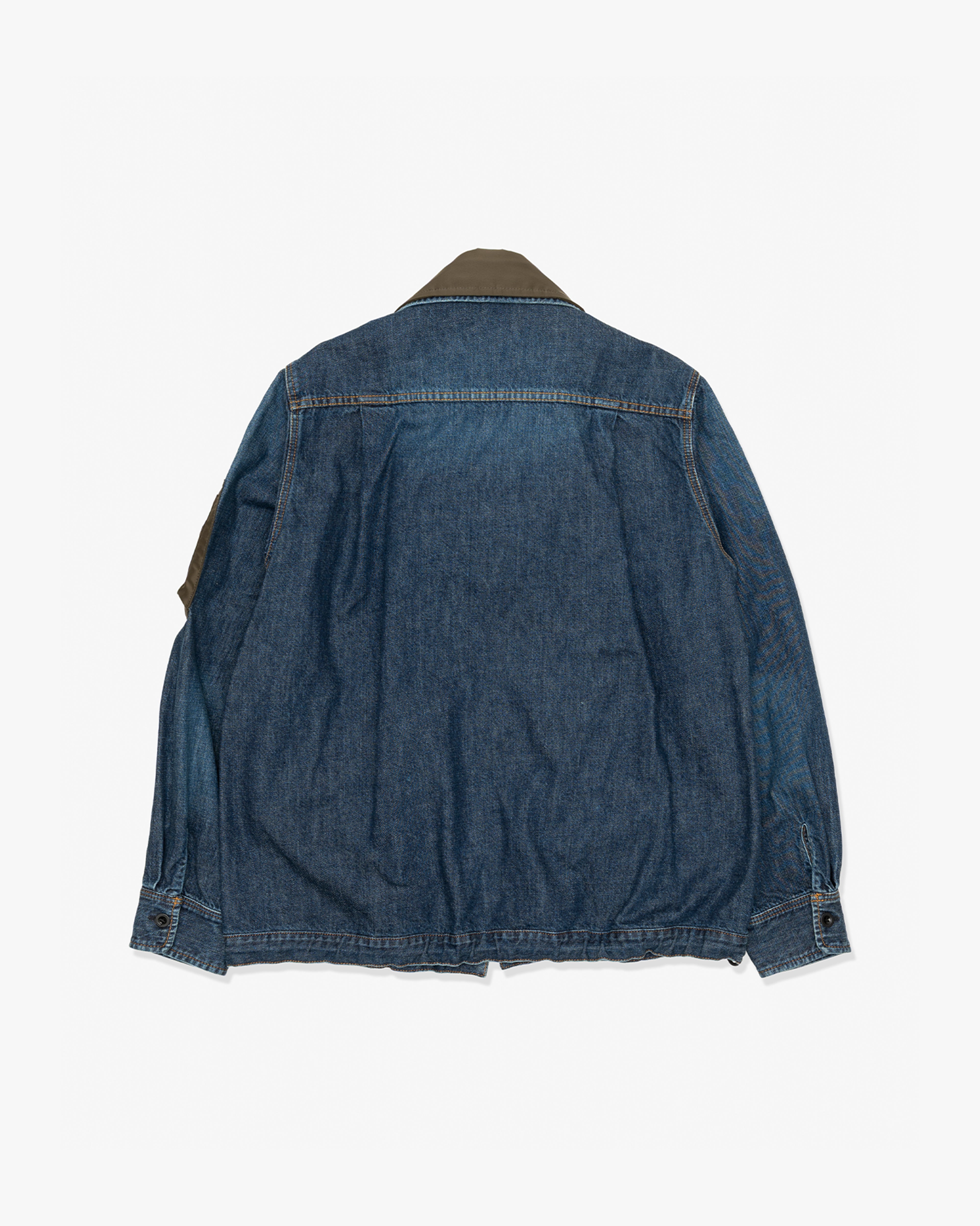 B*g様 sacai Denim x Nylon Twill Blousonデニ SACAI | DENIM X NYLON