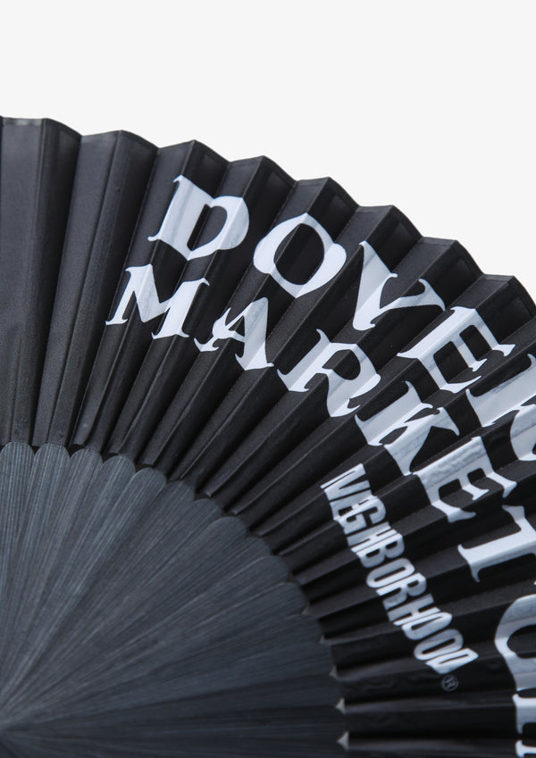 NEIGHBORHOOD X DSMG - Folding Fan - (Black)