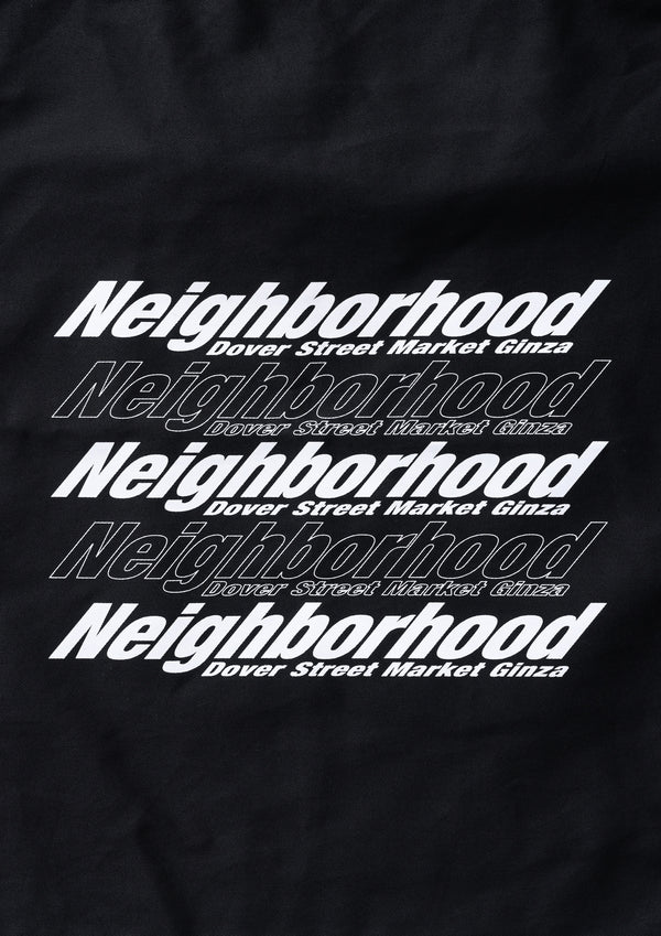 NEIGHBORHOOD - DSM GINZA Drawstring Tote Bag - (Black)